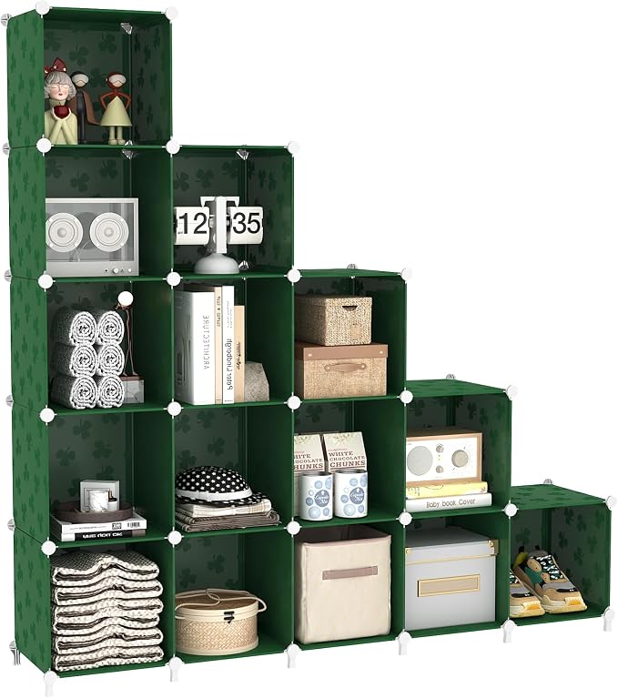 UNKU 16 Cube Storage Organizer, Closet Organizer Storage Shelves, Clothes - Image 8