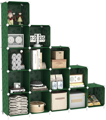 UNKU 16 Cube Storage Organizer, Closet Organizer Storage Shelves, Clothes - Image 8