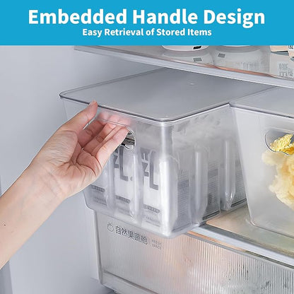 Clear Stackable Storage Bins, Pantry Organizers & Storage Containers, Cabinet - Image 4