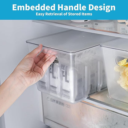 Clear Plastic Storage Bins, Pantry Organizers & Storage Containers, Cabinet - Image 4