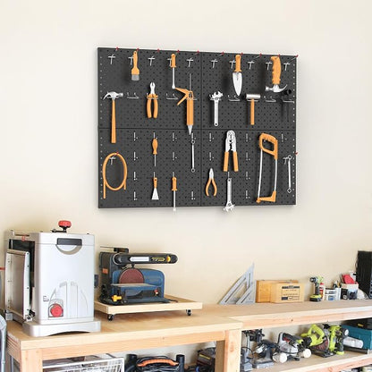 TORACK 4 PCS 12"x16" Metal Pegboard Panels - Image 2