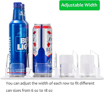 Rula Drink Organizer for Fridge, Self-Pushing Soda Can Dispenser for Mini - Image 3