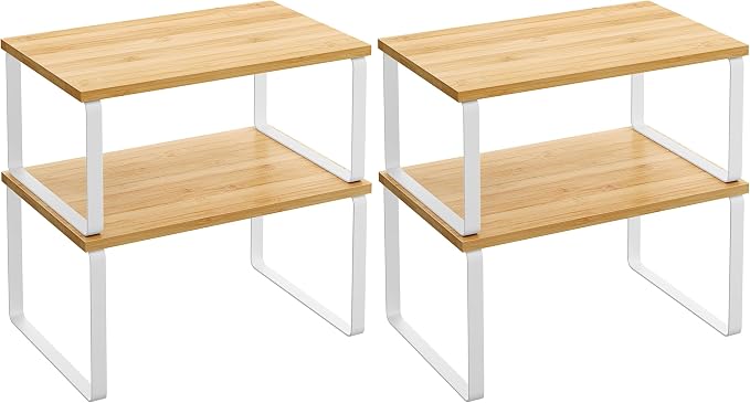 SONGMICS Cabinet Organizer Shelf, Kitchen Storage, Spice Rack, Expandable by Unknown