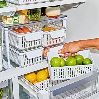 OXO Good Grips Produce Saver – Crisper Basket, 4.15 x 9.2 x 5.05 in - Image 9