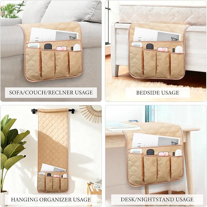 Armchair Caddy for Recliner, Couch Caddy Storage Organizer - Image 5