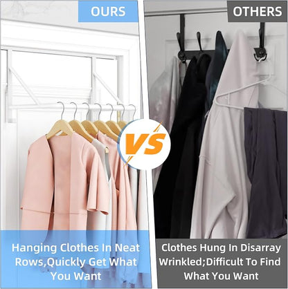 Over The Door Hanger for Clothes, Stainless Door Hangers for Clothing, Over The - Image 5