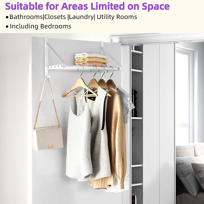 Over The Door Clothes Hanger - Image 8