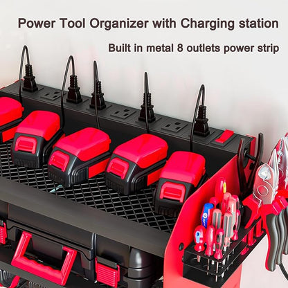 Wall Mount Power Tool Organizer - Image 2