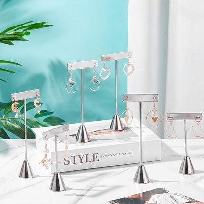 Marsui 12 Pcs Earring Display Set T Bar Earring Display Stand - Image 7