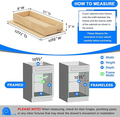 WelFurGeer Soft Close Pull Out Drawers - Image 5
