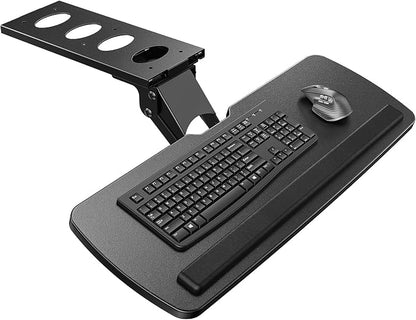 HUANUO Keyboard Tray Under Desk, 360 Adjustable Ergonomic Sliding Keyboard & by HUANUO