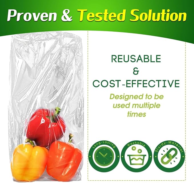60-Pack – Reusable Produce Bags - Image 8