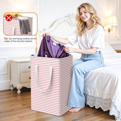 3 Pack Large Laundry Basket, Waterproof & Freestanding Laundry Hamper, - Image 4