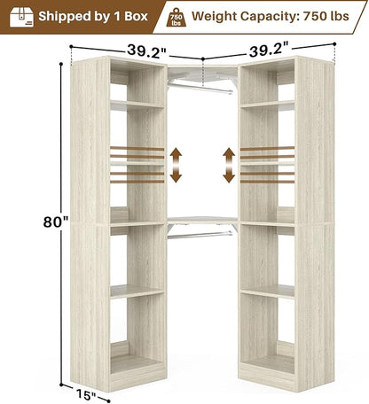 Besiost Corner Closet System - Image 7