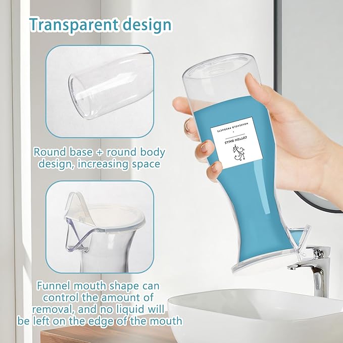 20oz Laundry Detergent Dispenser Containers Bottle 3 Pcs Liquid Laundry Powder - Image 4
