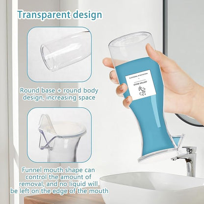 20oz Laundry Detergent Dispenser Containers Bottle 3 Pcs Liquid Laundry Powder - Image 4