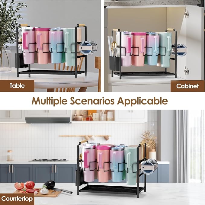 Housolution Water Bottle Organizer Drying Rack - Image 5