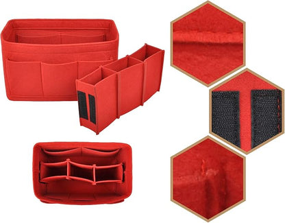 Vercord Felt Purse Organizer Handbag Insert Liner Shaper Bag in Bags - Image 3