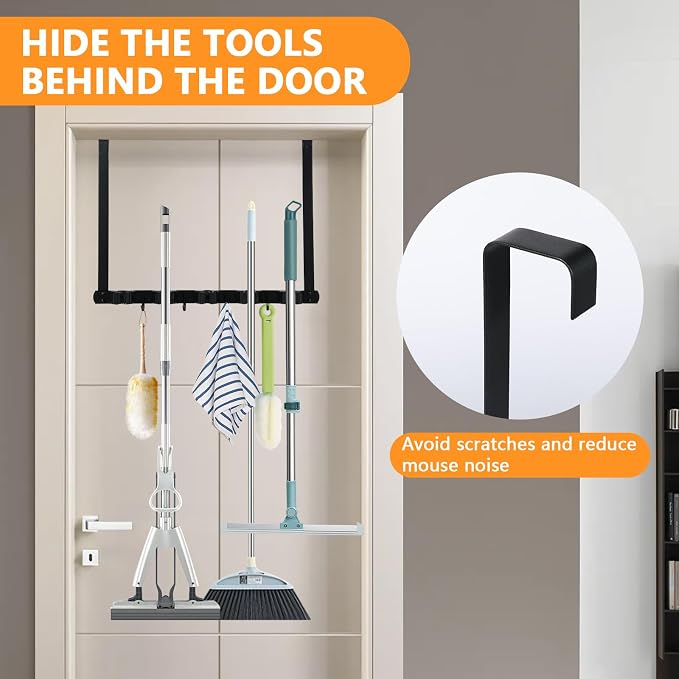 Broom Holder Over The Door - Image 7