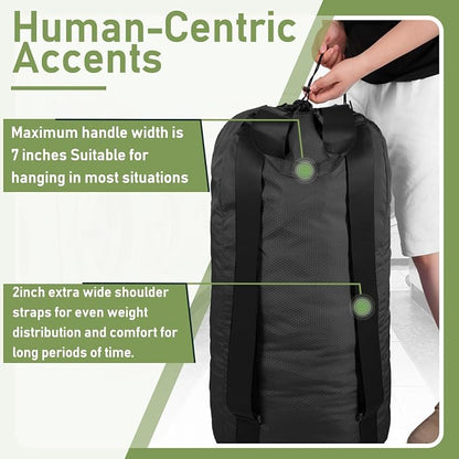 Laundry Bag Backpack, Large Travel Laundry Bags - Image 4