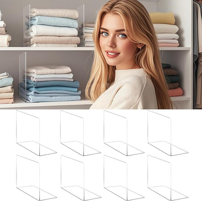Shelf Dividers for Closet Organization by Lebouri