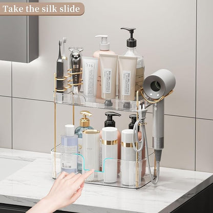 Bathroom Counter Organizer, Large Makeup Organizer Countertop, Shelf Storage - Image 5