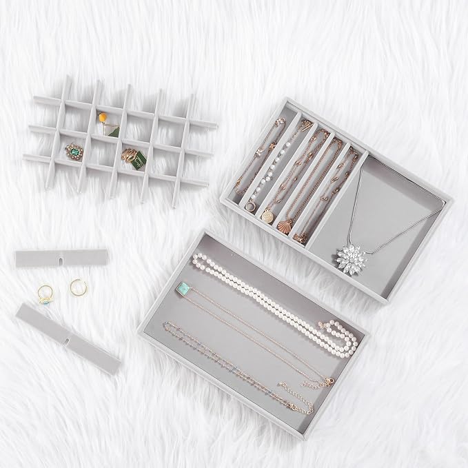 ProCase Stackable Jewelry Organizer Trays - Image 3