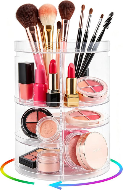 DOZZZ Makeup Organizer 360-Degree Rotating by DOZZZ