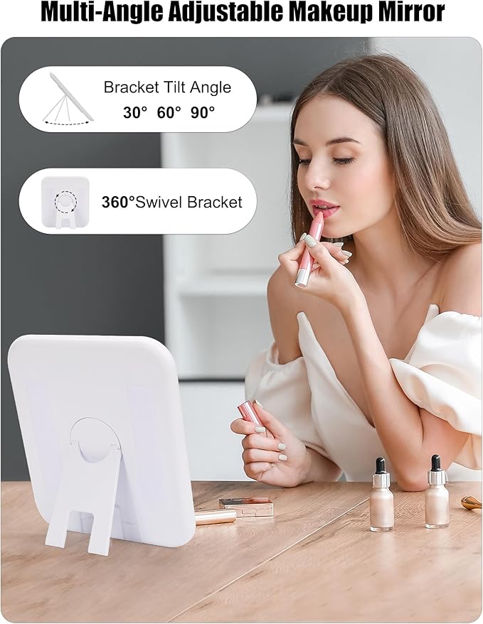 Relavel Travel Makeup Bag With LED Mirror - Image 4