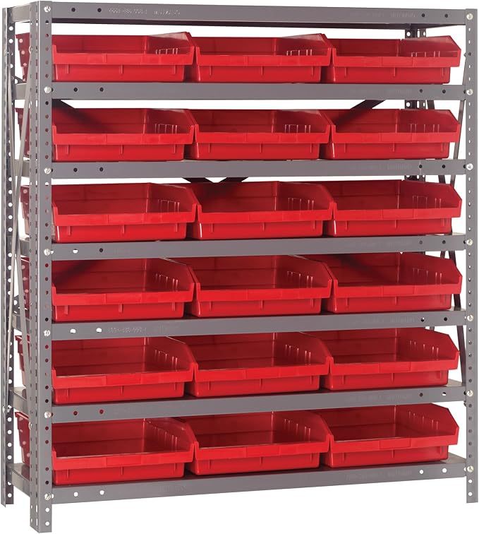 Quantum Storage Systems 1239-109RD Steel Shelving Unit by QuantumStorageSystems