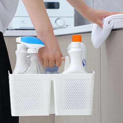 rejomiik Portable Shower Caddy Basket Plastic Cleaning Caddy Organizer Storage - Image 5
