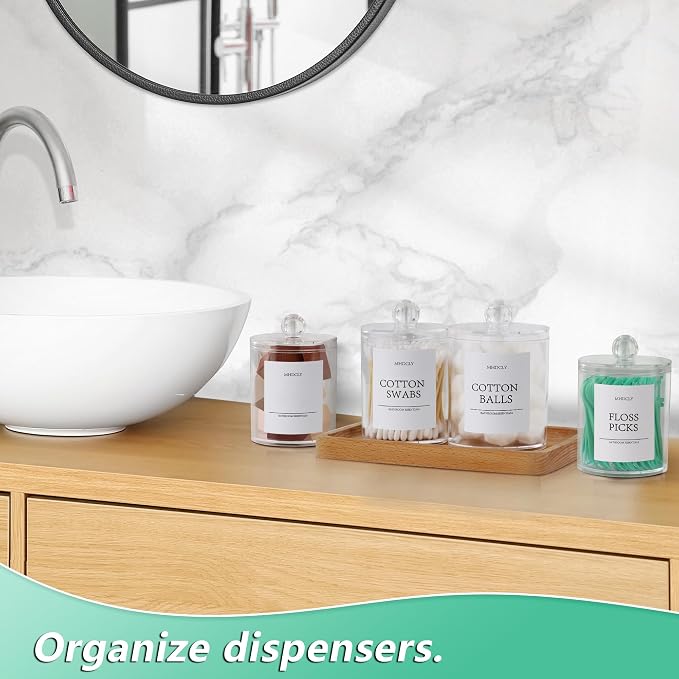 Bathroom Organizers and Storage, 4 Pack Bathroom Accessories, Bathroom Decor - Image 3