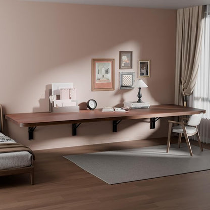IAE Floating Wall Mounted Folding Table Desk - Image 4