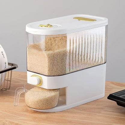 Sooyee Clear Rice Dispenser 11Lb - Image 3