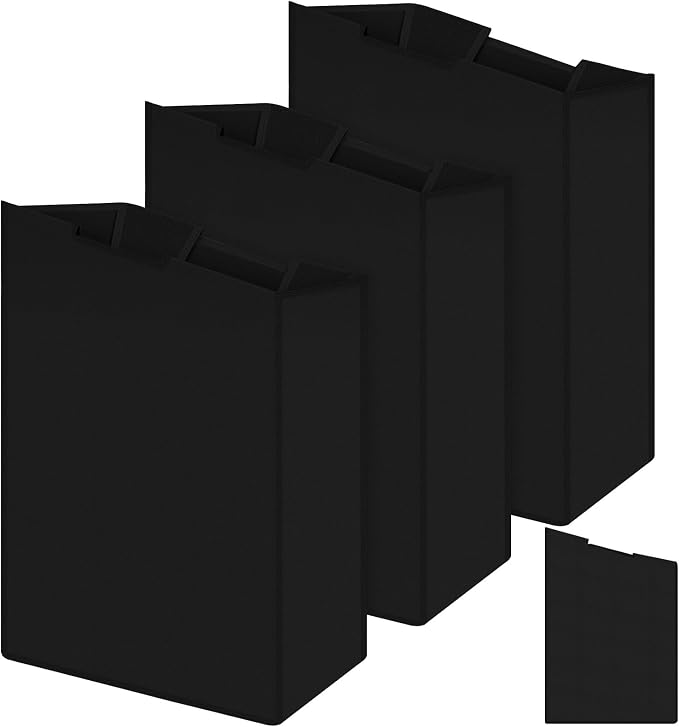 Windyun 3 Pcs Hypotenuse Laundry Sorter Replacement Bags Hamper Cart Removable by Windyun