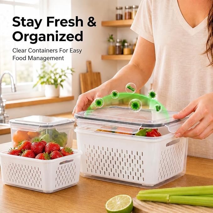 Fruit Storage Containers for Fridge - Image 5
