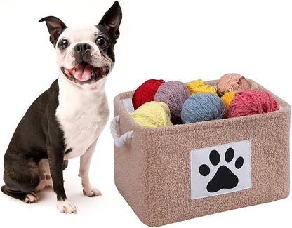 COMFY-HOMI 2Pcs Dog Toy Basket - Image 5