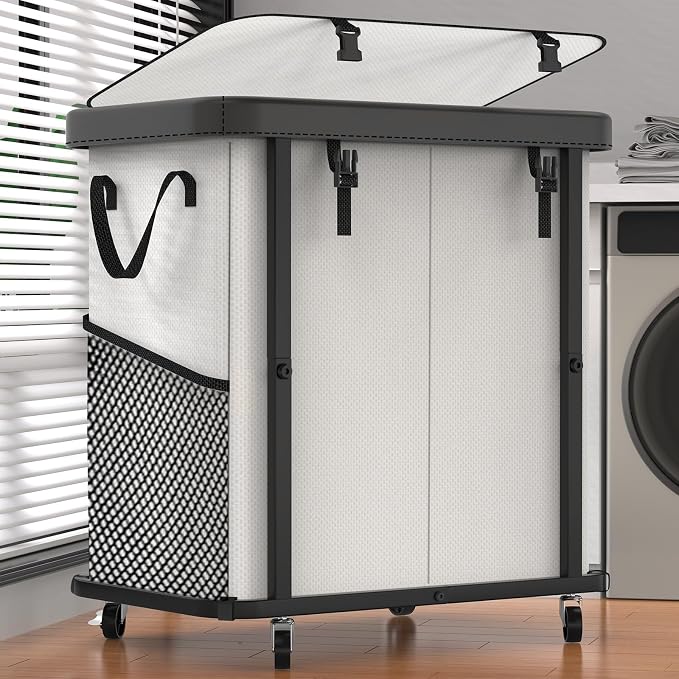 190L Large Fashion Laundry Basket by Unlockyourhomestoragelife