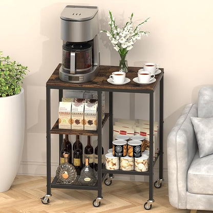 Kitchen Microwave Cart, Microwave Stand - Image 7