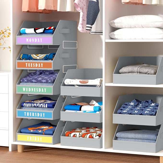 DIMJ Closet Organizers Storage Bins - Image 3