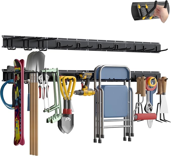 Garage Tool Organizer Wall Mount by Unknown