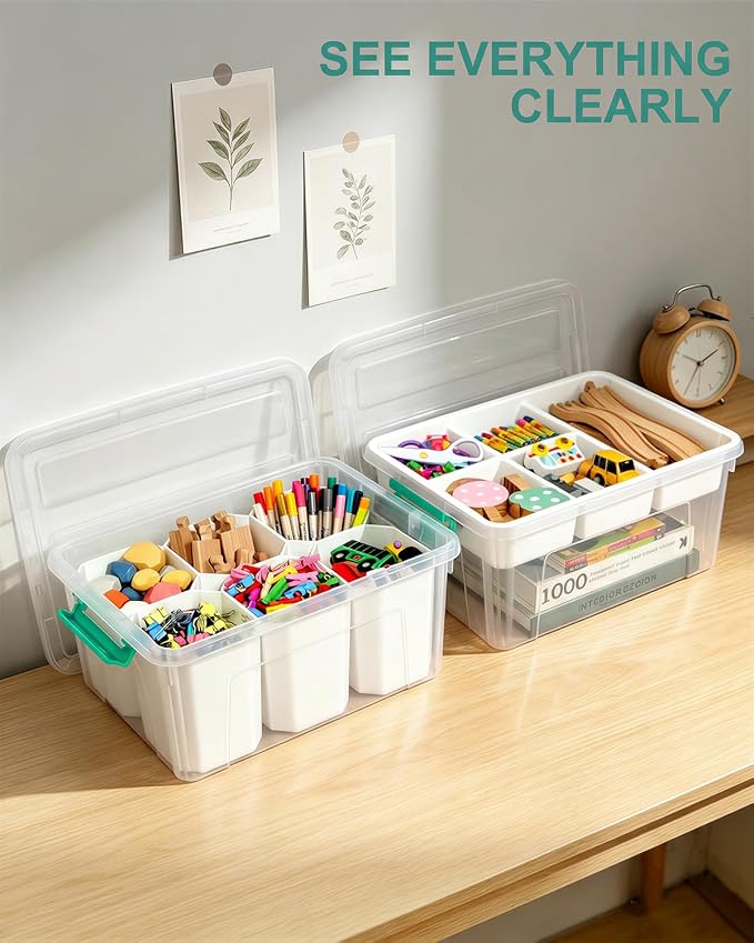 EOENVIVS Clear Storage Tote - Image 5