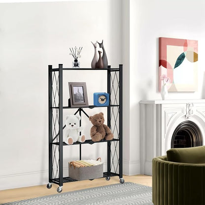 4 Tier Foldable Storage Shelf - Image 9