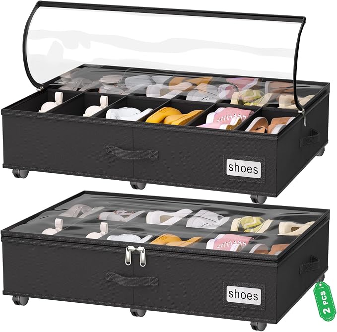homyfort Under Bed Shoe Storage by homyfort