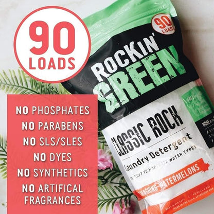 Rockin' Green Classic Rock Laundry Detergent, Plant based, All Natural Laundry - Image 7