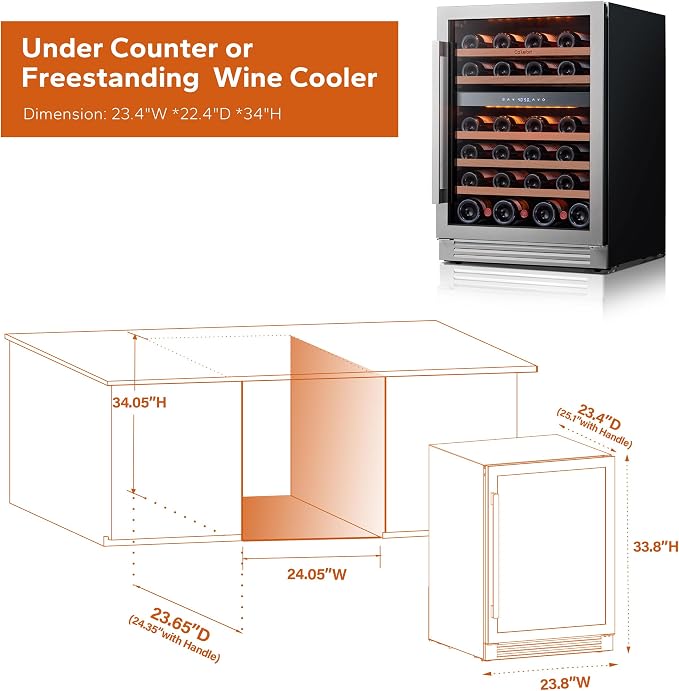 Ca'Lefort Wine Fridge & Cooler - Image 6
