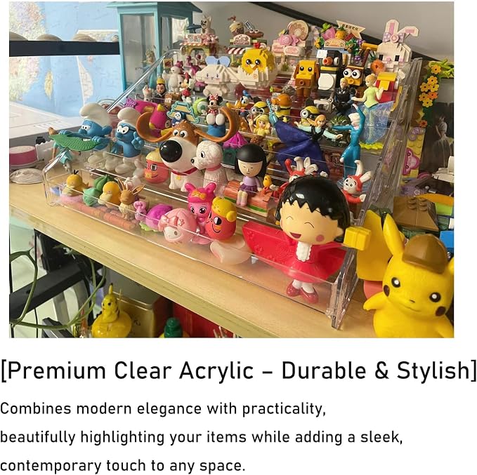 7 Tier Acrylic Display Stand Organiser - Image 3