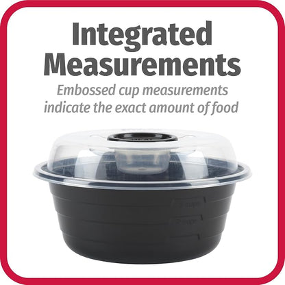 GoodCook 4-Cup Meal Prep Bowls Set - Image 4