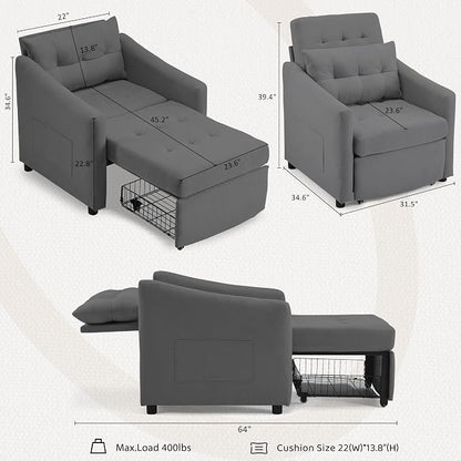 Bezseller Sleeper Sofa Chair Bed - Image 2