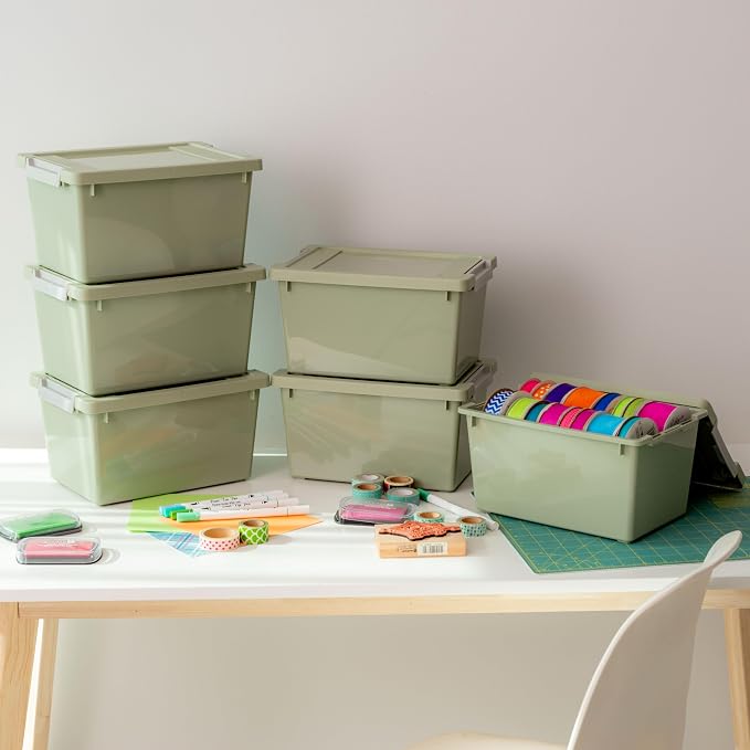 IRIS USA 4 Qt. Craft Storage Bins - Image 2